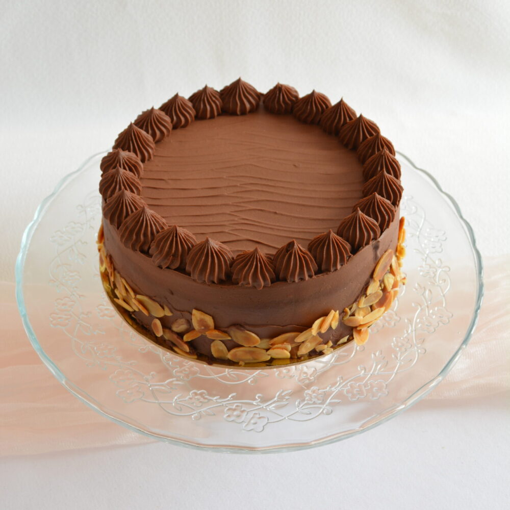 Chocolate Almond Fudge