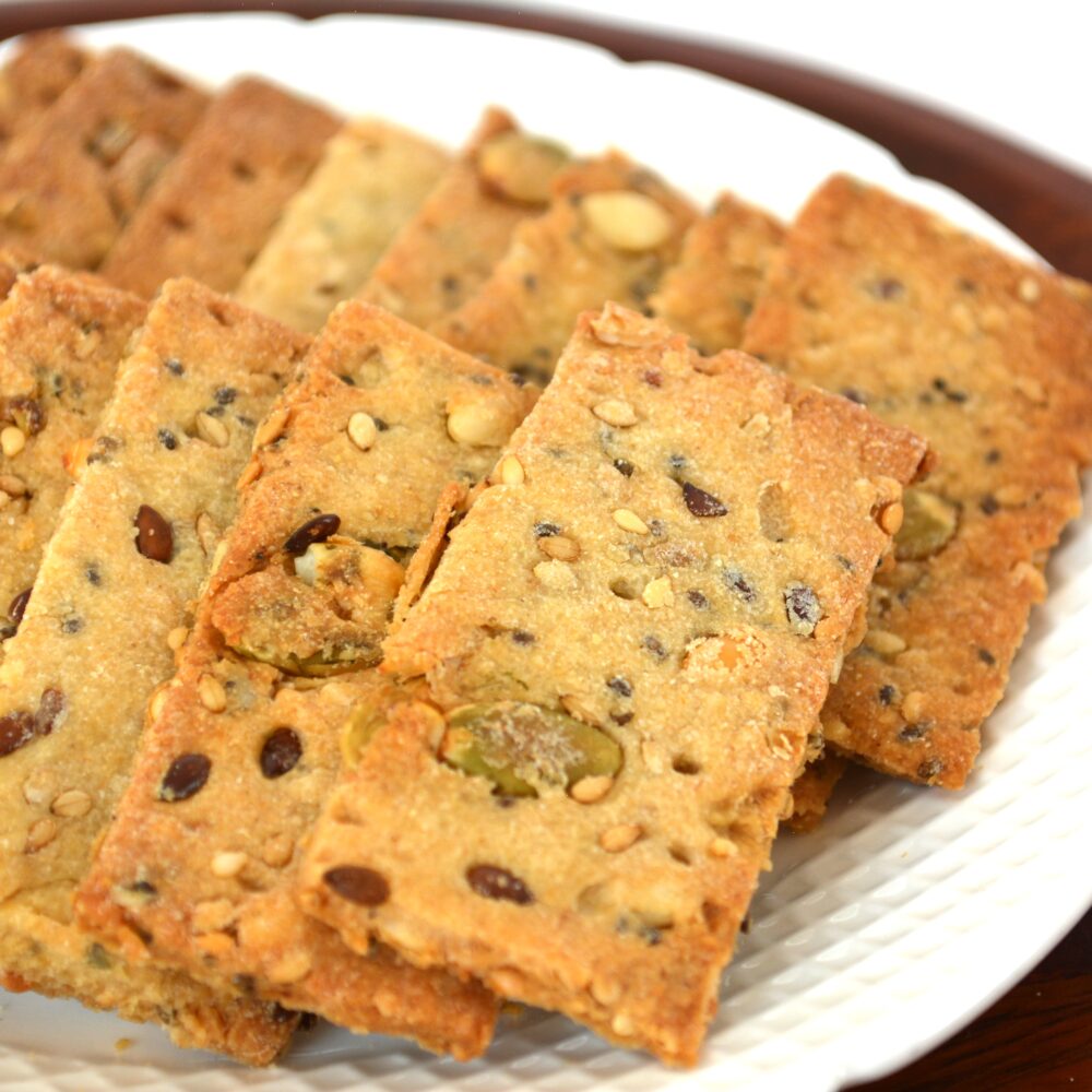 Whole-Wheat Mix Seed Cracker